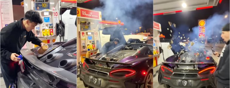 McLaren Vira “Panela” Após Influencer Colocar Milho Para Pipocas No Escape McLaren Vira “Panela” Após Influencer Colocar Milho Para Pipocas No Escape
