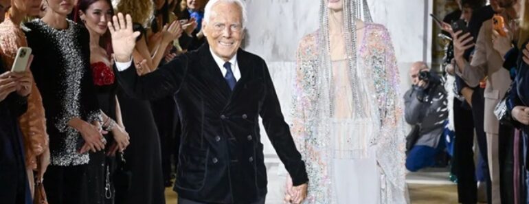 Morreu o Estilista Italiano Giorgio Armani. Tinha 91 Anos Morreu o Estilista Italiano Giorgio Armani. Tinha 91 Anos