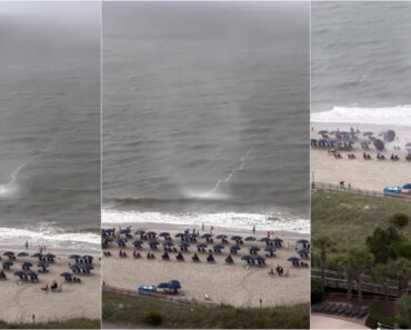 Turista Filmou Um Ciclone Vindo Do Mar Para a Costa Que Levantou Tudo à Sua Passagem Turista Filmou Um Ciclone Vindo Do Mar Para a Costa Que Levantou Tudo à Sua Passagem