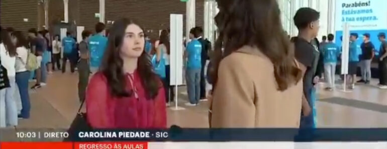 Repórter Da SIC Surpreende Em Direto Com o Curso De Engenharia De Eletrodomésticos Repórter Da SIC Surpreende Em Direto Com o Curso De Engenharia De Eletrodomésticos