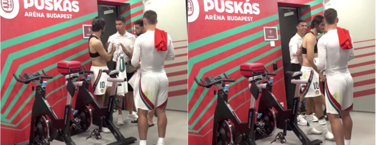 Szoboszlai Oferece Camisola a Ronaldo e Fica De Mãos a Abanar… Mas Recebe Promessa Szoboszlai Oferece Camisola a Ronaldo e Fica De Mãos a Abanar… Mas Recebe Promessa