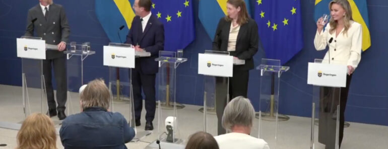 Ministra Da Saúde Da Suécia Desmaia Em Entrevista Ao Assumir Cargo Ministra Da Saúde Da Suécia Desmaia Em Entrevista Ao Assumir Cargo