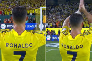 Não Marca, Mas Lidera a Festa. Cristiano Ronaldo Gera “Loucura” Na Arábia