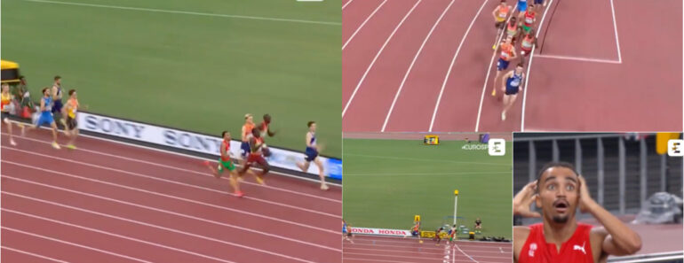 Momento Da Consagração De Isaac Nader Como Campeão Do Mundo Dos 1500m… QUE FINAL INCRÍVEL! Momento Da Consagração De Isaac Nader Como Campeão Do Mundo Dos 1500m… QUE FINAL INCRÍVEL!