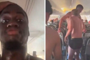 Insólito: Não Havia Ar Condicionado No Avião Do Monaco e Jogadores Ficaram… Em Cuecas