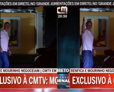 Mourinho Manda o Pessoal Da CMTV à Porta De Casa Ir Dormir… “Ide Dormir Pá” Mourinho Manda o Pessoal Da CMTV à Porta De Casa Ir Dormir… “Ide Dormir Pá”