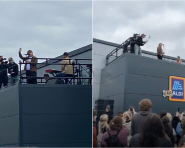 Lewis Capaldi Apanha Fãs De Surpresa Com Concerto… No Telhado De Um Supermercado Lewis Capaldi Apanha Fãs De Surpresa Com Concerto… No Telhado De Um Supermercado