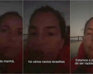 Flotilha Humanitária: Sofia Aparício Diz Que Pode Ser Raptada a Qualquer Momento Por Israel Flotilha Humanitária: Sofia Aparício Diz Que Pode Ser Raptada a Qualquer Momento Por Israel