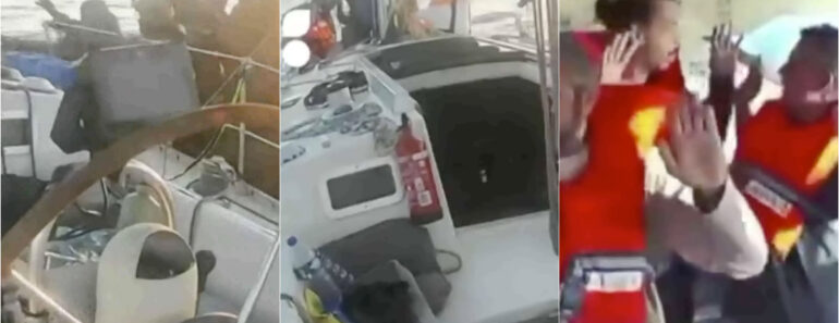 Vídeo Mostra Momento Em Que Marinha Israelita Interceta e Detém Ativistas Da Flotilha Vídeo Mostra Momento Em Que Marinha Israelita Interceta e Detém Ativistas Da Flotilha