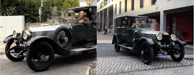 Como Era o Rolls-Royce Silver Ghost De 1920 Antes De Ser Destruído Num Viaduto Da A1 Como Era o Rolls-Royce Silver Ghost De 1920 Antes De Ser Destruído Num Viaduto Da A1