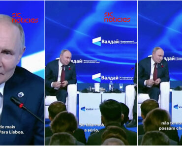Putin Usa Ironia Para Dizer Que Lisboa Não é Um Alvo Para Os Drones Russos Putin Usa Ironia Para Dizer Que Lisboa Não é Um Alvo Para Os Drones Russos