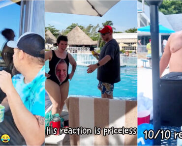 Mulheres Surpreendem Respetivos Companheiros Nas Férias Com Fatos De Banho Personalizados Mulheres Surpreendem Respetivos Companheiros Nas Férias Com Fatos De Banho Personalizados