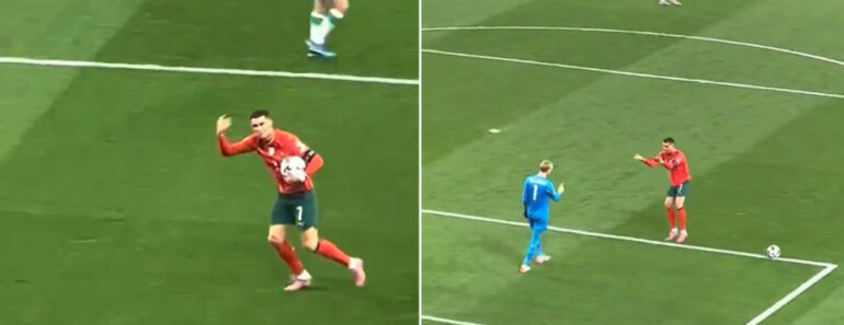 Gesto De Cristiano Ronaldo Não Passou Despercebido No Portugal-Irlanda Gesto De Cristiano Ronaldo Não Passou Despercebido No Portugal-Irlanda