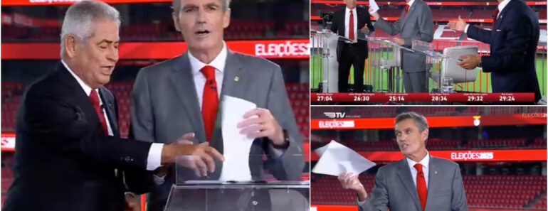 Ata Rasurada Gerou Confronto Entre Vieira, Noronha e Rui Costa Durante o Debate Ata Rasurada Gerou Confronto Entre Vieira, Noronha e Rui Costa Durante o Debate