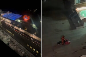 Vídeo Mostra Momento Em Que Alemã é Resgatada De Cruzeiro Em Portugal
