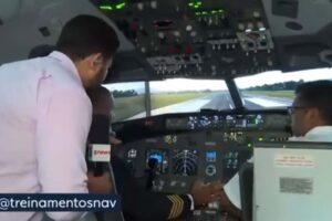 Telejornal Mostra Simulador De Voo Ao Vivo e Acontece Exatamente o Que Não Poderia Acontecer