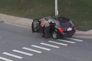 Polícia Salva Condutora Que Se Engasgou Ao Volante Nos EUA