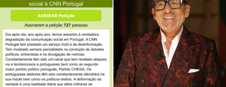 Goucha Reage à Petição Para Fechar a CNN Portugal: “Querem De Volta a Censura?” Goucha Reage à Petição Para Fechar a CNN Portugal: “Querem De Volta a Censura?”