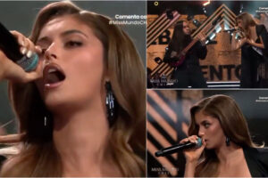 Vocalista De Death Metal Participa No Miss Mundo Chile e Deixa Todos De Queixo Caído