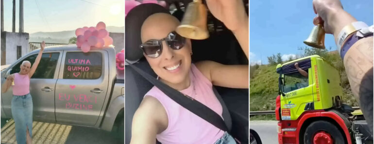Carla Dias Celebra o Fim Da Quimioterapia e Transforma a Estrada Num Desfile De Amor Carla Dias Celebra o Fim Da Quimioterapia e Transforma a Estrada Num Desfile De Amor