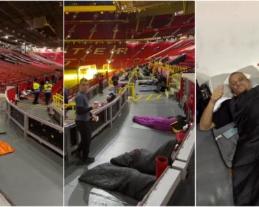Man. United Abriu Old Trafford Para Adeptos Dormirem Nas Bancadas Por Uma Causa Solidária Man. United Abriu Old Trafford Para Adeptos Dormirem Nas Bancadas Por Uma Causa Solidária