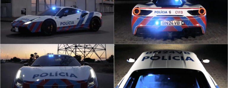 Justiça Obriga Devolução De Ferrari 488 GTB Apreendido e Usado Pela PSP Justiça Obriga Devolução De Ferrari 488 GTB Apreendido e Usado Pela PSP