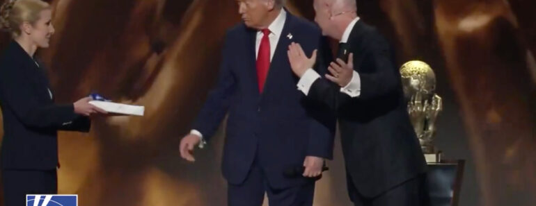 FIFA Surpreende e Entrega Novo Prémio Da Paz a Donald Trump FIFA Surpreende e Entrega Novo Prémio Da Paz a Donald Trump
