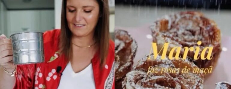 Sem Sobremesa? A “Fácil” Receita De Rosas De Maçã De Maria Botelho Moniz Sem Sobremesa? A “Fácil” Receita De Rosas De Maçã De Maria Botelho Moniz