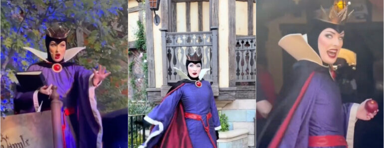 Rainha Má Da Disney é Despedida Após Ficar Demasiado Famosa Nas Redes Sociais Rainha Má Da Disney é Despedida Após Ficar Demasiado Famosa Nas Redes Sociais