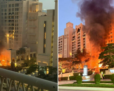 Incêndio Deflagra Em Hotel De Luxo No Dubai Durante Ataque De Mísseis Incêndio Deflagra Em Hotel De Luxo No Dubai Durante Ataque De Mísseis