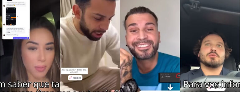 Canal NOW Expõe Influencers Que Promovem Casinos Ilegais a Troco De Somas Milionárias Canal NOW Expõe Influencers Que Promovem Casinos Ilegais a Troco De Somas Milionárias