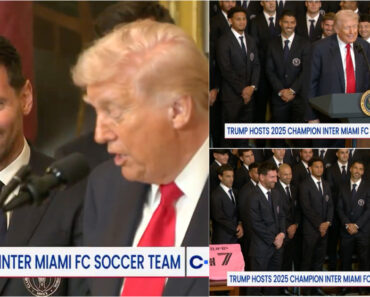 Donald Trump Recebe Messi e Companhia Na Casa Branca e Não Perde a Oportunidade De Falar De Ronaldo Donald Trump Recebe Messi e Companhia Na Casa Branca e Não Perde a Oportunidade De Falar De Ronaldo