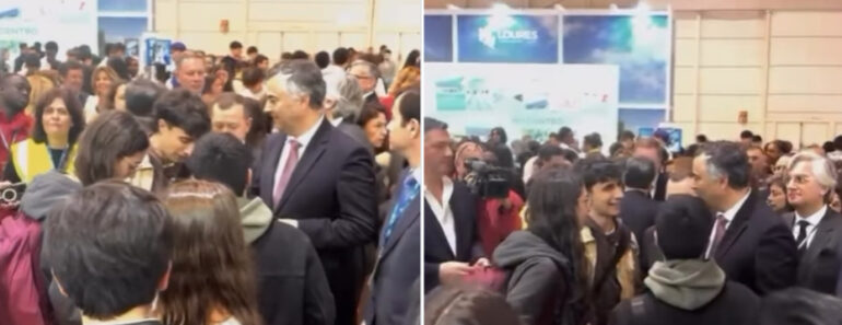 Ministro Da Educação Confrontado Por Estudantes Na Futurália Ministro Da Educação Confrontado Por Estudantes Na Futurália