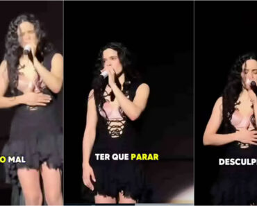 Rosalía Interrompe Concerto Após Sentir-se Mal Devido a Intoxicação Alimentar Rosalía Interrompe Concerto Após Sentir-se Mal Devido a Intoxicação Alimentar