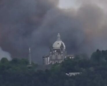 Fogo Com “Bastante Intensidade” Lavra No Monte Do Sameiro Em Braga Fogo Com “Bastante Intensidade” Lavra No Monte Do Sameiro Em Braga