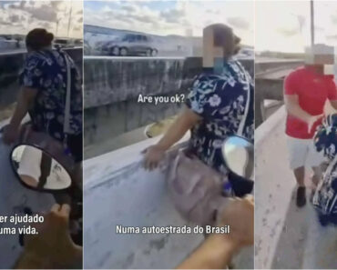 Gesto De Motociclista Pode Ter Ajudado a Salvar Uma Vida Numa Autoestrada No Brasil Gesto De Motociclista Pode Ter Ajudado a Salvar Uma Vida Numa Autoestrada No Brasil