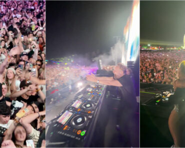 David Guetta Emociona-se Ao Ver Filha No Meio Da Multidão No Coachella David Guetta Emociona-se Ao Ver Filha No Meio Da Multidão No Coachella