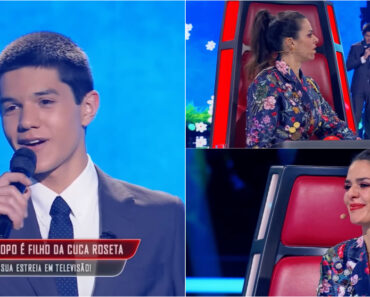 Cuca Roseta é Surpreendida Pelo Filho Nas “Provas Cegas” Do The Voice Kids Cuca Roseta é Surpreendida Pelo Filho Nas “Provas Cegas” Do The Voice Kids