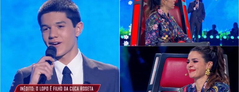Cuca Roseta é Surpreendida Pelo Filho Nas “Provas Cegas” Do The Voice Kids Cuca Roseta é Surpreendida Pelo Filho Nas “Provas Cegas” Do The Voice Kids