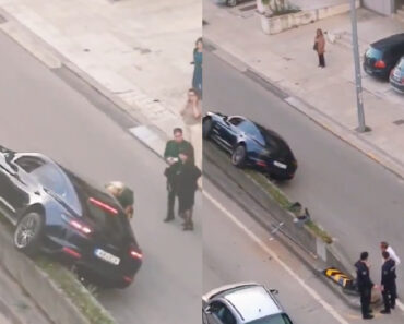 Porsche Panamera “Voa” à Entrada De Túnel No Porto e Acaba Numa Posição Invulgar Porsche Panamera “Voa” à Entrada De Túnel No Porto e Acaba Numa Posição Invulgar