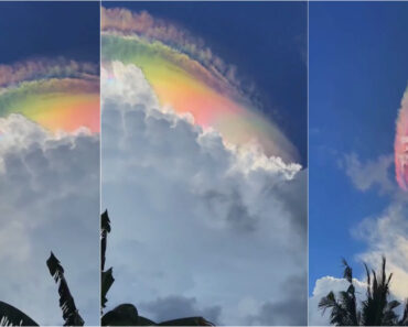 Fenómeno Raro Cria Nuvens Em Tons De Arco-Íris e Encanta Milhares Nas Redes Sociais Fenómeno Raro Cria Nuvens Em Tons De Arco-Íris e Encanta Milhares Nas Redes Sociais
