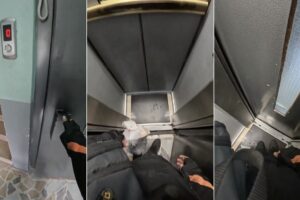 Elevador Em Prédio Na Turquia Surpreende Estafeta Pelas Dimensões Reduzidas