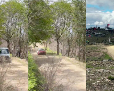 Reboque Atravessa-se à Frente De Elfyn Evans No Rali De Portugal Reboque Atravessa-se à Frente De Elfyn Evans No Rali De Portugal