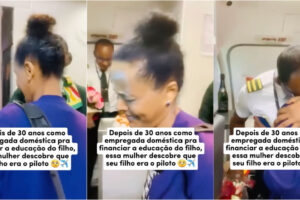 Após 30 Anos a Trabalhar Como Doméstica, Mãe Descobre Que o Filho é o Piloto Do Voo