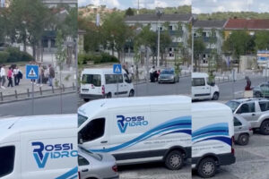 O Momento Em Que Homem Detido Foge Do Tribunal De Ponte De Sor