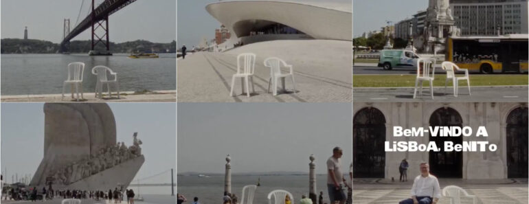 Cadeiras Do Álbum De Bad Bunny “Invadem” Lisboa Em Vídeo De Boas-Vindas Publicado Por Carlos Moedas Cadeiras Do Álbum De Bad Bunny “Invadem” Lisboa Em Vídeo De Boas-Vindas Publicado Por Carlos Moedas