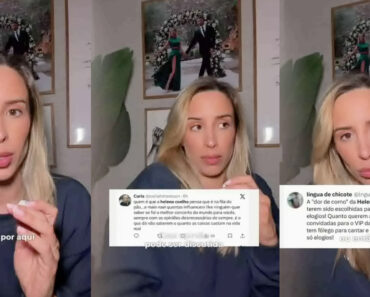 Helena Coelho Denuncia Insultos Após Críticas Ao Concerto De Bad Bunny: “Fui Atacada Na Rua” Helena Coelho Denuncia Insultos Após Críticas Ao Concerto De Bad Bunny: “Fui Atacada Na Rua”