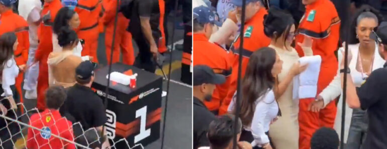 O Insólito Momento Em Que Kim Kardashian Roubou a Toalha De Antonelli Para… Limpar a Testa O Insólito Momento Em Que Kim Kardashian Roubou a Toalha De Antonelli Para… Limpar a Testa
