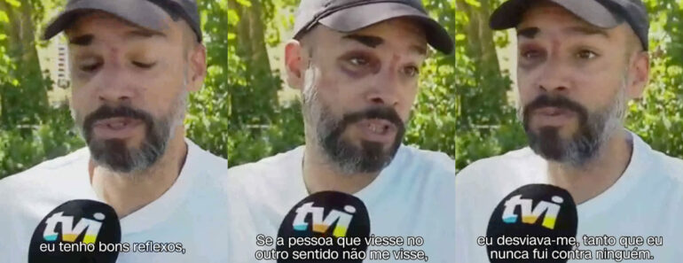 TVI Identifica e Entrevista Condutor Que Provocou Pânico Na Marginal De Cascais TVI Identifica e Entrevista Condutor Que Provocou Pânico Na Marginal De Cascais