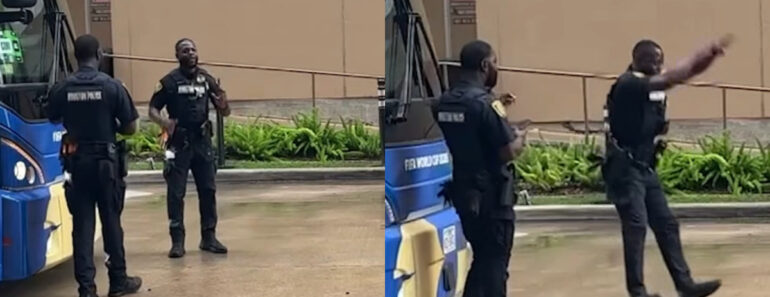Agentes Da Polícia De Houston Juntam-se à Festa e Fazem o Festejo De Cristiano Ronaldo Agentes Da Polícia De Houston Juntam-se à Festa e Fazem o Festejo De Cristiano Ronaldo